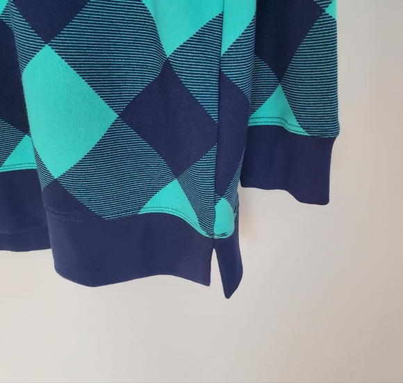 Lands' End Serious Sweats Crewneck Sweatshirt Tunic Plus Size Large/Tall - Picture 3 of 15